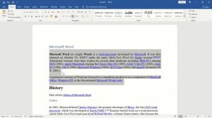 Microsoft Word Tutorial Part 5|Text Insert Select Align |Akkuz Info World