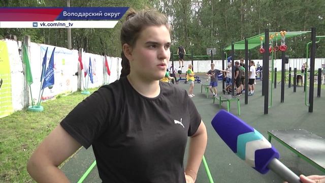 В поселке Мулино начал работу физкультурно-оздоровительный комплекс открытого типа