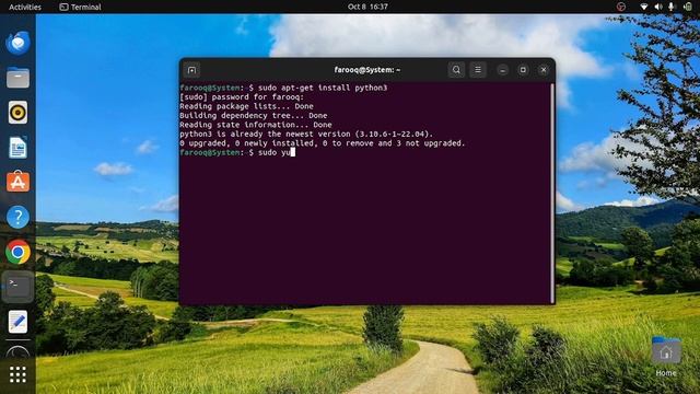 Installation of #Python in LInux