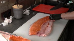 Разделка форели | Как чистить форель | Как делать филе форели и лосося