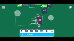 How to make swipe object in fancade