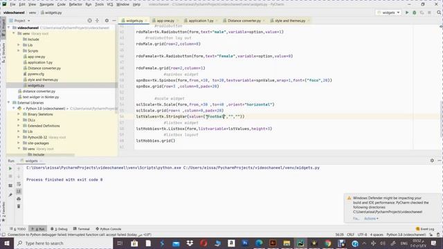 تعلم لغة البايثون - listbox في البايثون بمكتبة تكنتر - GUI смотреть онлайн