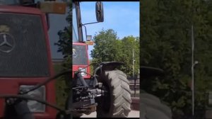 Belarus-Mersedes или почему этот водитель стесняется своего трактора Куда там тому мерсу до мтз