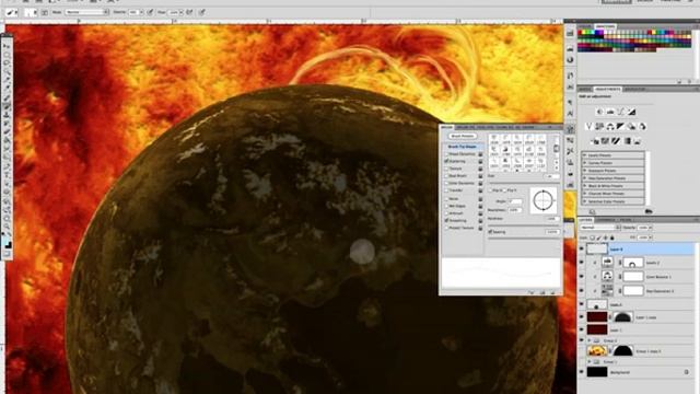 The Cosmos: Create a Red Giant Star in Photoshop (Part 6) смотреть онлайн