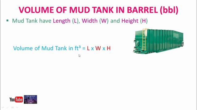 How to Calculate Mud Tank Volume in Barrel | bbl смотреть онлайн