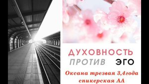 Спикерская АА на группе "Видное" Тема: Духовные принципы против Эго