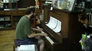 Super Mario Land 2 Ending Theme sight-read by Tom Brier