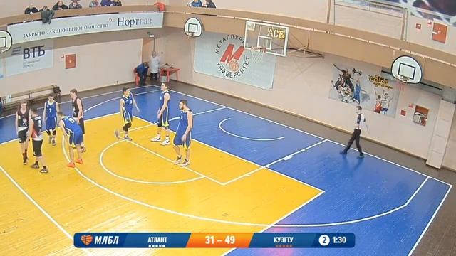 МЛБЛ Кузбасс Топ Дивизион Атлант Кузгту смотреть онлайн