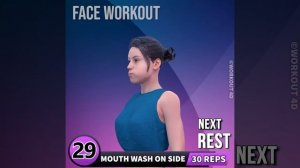 FACE WORKOUT | FACE FAT + DOUBLE CHIN + FACE LIFT + FACE TIGHTENING