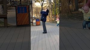 Классический танец в Лианозово. Парке культуры и отдыха часть 2.