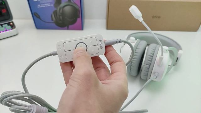 ?ИГРОВАЯ ГАРНИТУРА - FIFINE AmpliGame H9 - 7.1, USB, Mini Jack 3.5 мм смотреть онлайн