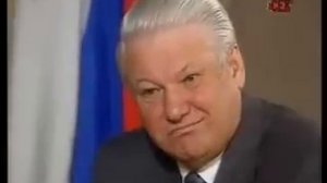 1994 Борис Ельцин даёт интервью западным журналистам
