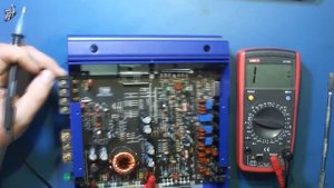Ремонт автомобильного усилителя BLAUPUNKT GTA270.