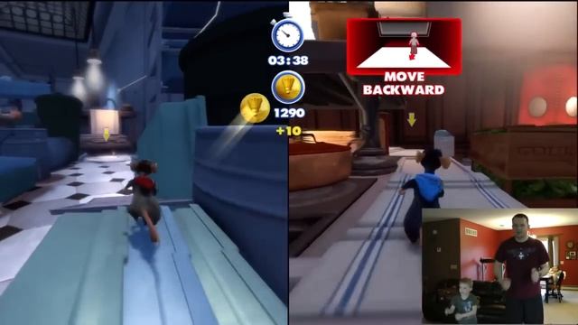 3rd level on Ratatouille from Kinect Rush A Disney Pixar Adventure смотреть онлайн
