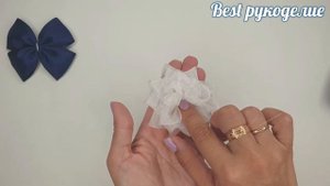 Нарядные ШКОЛЬНЫЕ БАНТИКИ так просто и красиво. Мастер-класс
