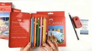 Обзор карандашей и фломастеров Faber-Castell