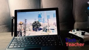 GTA V on i5 7200u Tablet Lenovo Miix 510