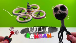 Золфиус и Дрон с Пультом управления из пластилина ► Garten of Banban 2 | ИЗИ Лепка