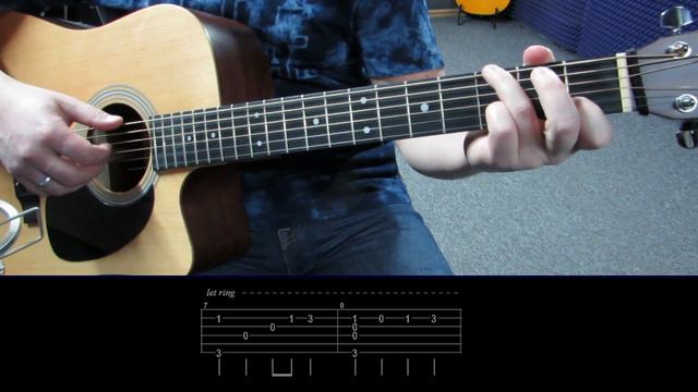 Metro: Last Light: музыка из хорошей концовки (Metro: Last Light good ending on the guitar) + табы смотреть онлайн