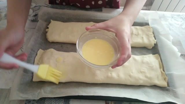 Очень вкусный штрудель с яблоком????? смотреть онлайн