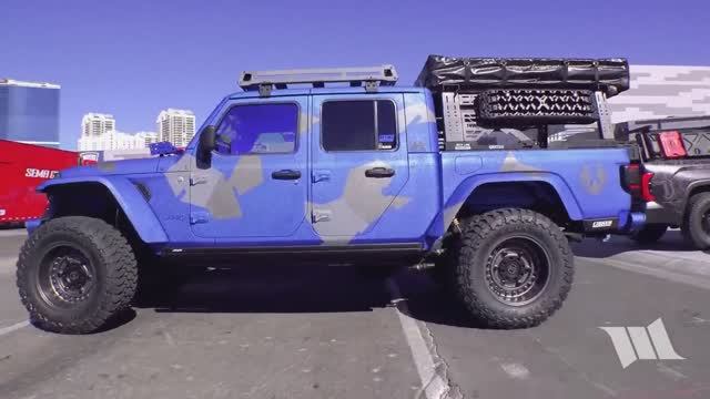 SEMA 2022 Jeep Wrangler and Gladiator Truck Builds