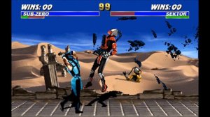 Classic Sub-Zero Combo's UMK3