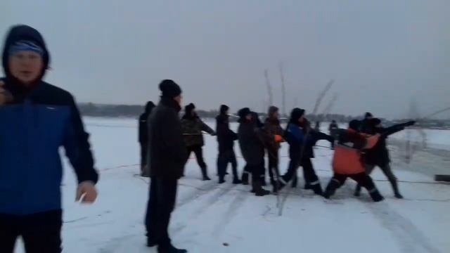 Машина под лёд. 3.01.18 года. Оса - монастырка смотреть онлайн