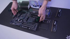 Живая сборка ПК  Ryzen 5 5600X / RTX 3060 / Be quiet! DX500