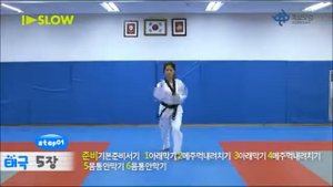 ПХУМСЭ №5 «ТЭГУК О ДЖАН» 3 гып. Taekwondo WT