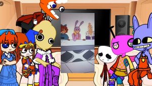 ?The Amazing Digital Circus React To Pomni and Jax  ? || tikt || TADC || 2/? || Gacha life |