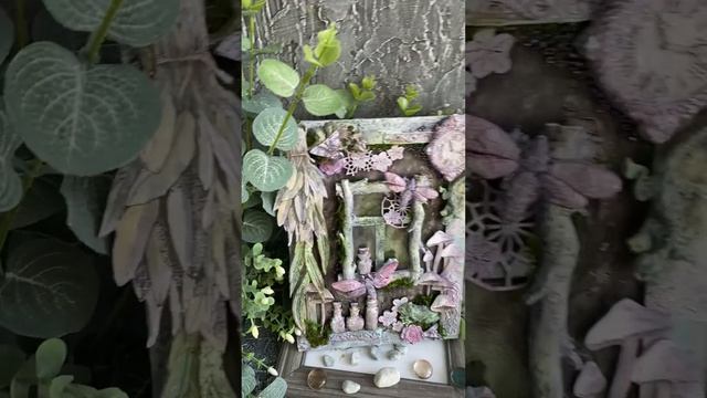 Панно «У лесной ведьмы». Обзор. Скрапбукинг. Миксмедиа смотреть онлайн