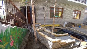 Строим пруд своими руками на даче. Часть 2 - декорация и водопад