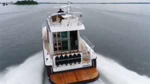 Обзор морского  всепогодного катера Nord Star 36 FLY | Yachts Expert