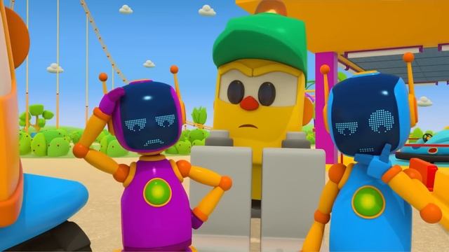 Відео для дітей. Розвиваючі мультфільми для хлопчиків. Вантажівочка Льова в Луна парку! смотреть онлайн