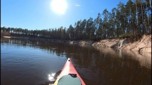 Хахалы-Рустай. Селал 50 км. 3 день одиночного сплава по Керженцу.