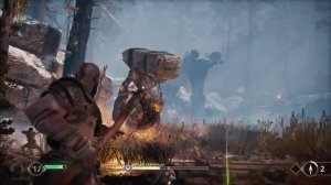 God of War 2018 -  Победить тролля Дейди Кейпмадр