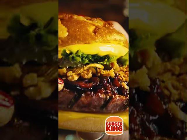 Новый сырный Чеддер Кинг только в Бургер Кинг! смотреть онлайн