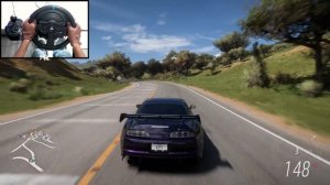 1200HP Toyota Supra & Nissan Skyline R34 GTR CONVOY | Forza Horizon 5 | Steering Wheel Gameplay