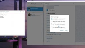 Настройка Socks5 Proxy для Telegram Windows