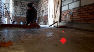 Перегородки из кирпича. Первый ряд своими руками