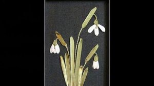 Картины вышитые атласными лентами