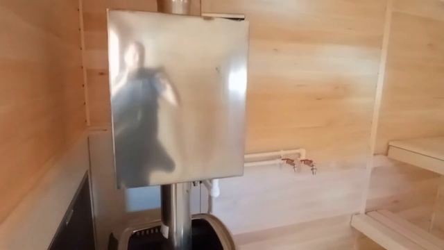 Каркасная баня с панорамными окнами смотреть онлайн