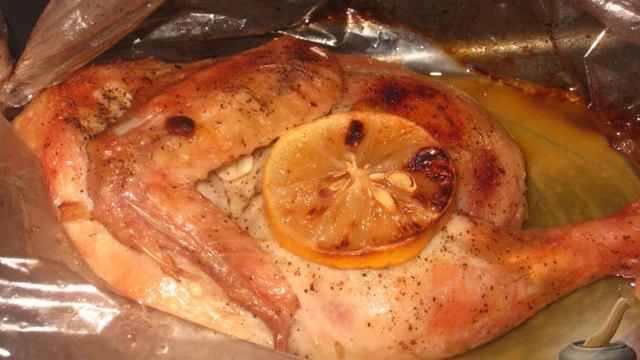 Курица с лимоном