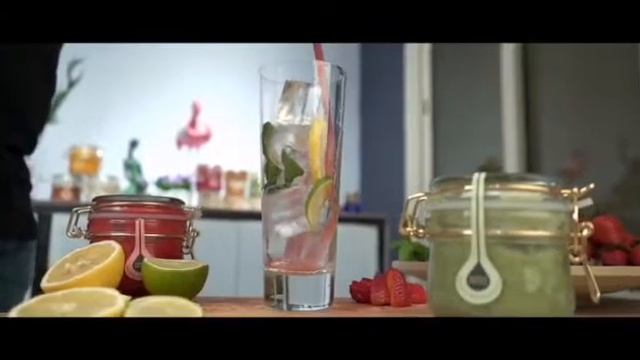 Рецепт клубничного лимонада с медом-суфле Peroni / recipe for strawberry lemonade with honey-souffl