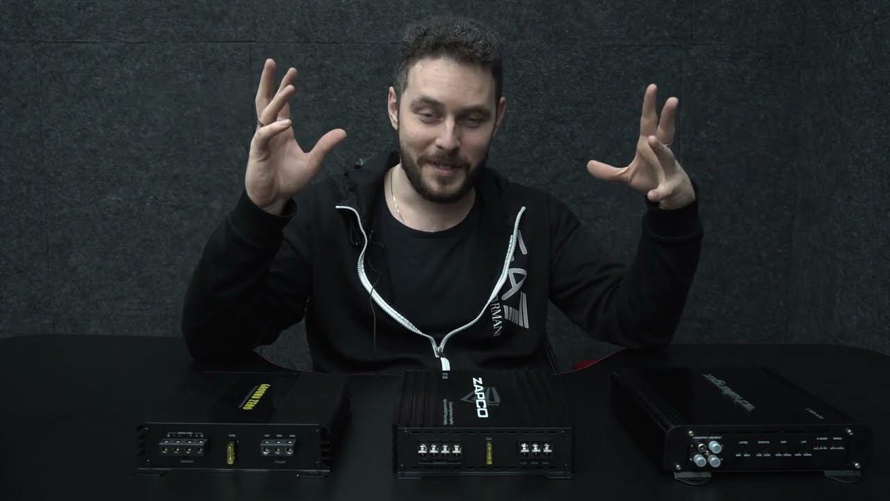 Двухканальный усилитель на фронт до 10 000. Ground Zero GZIA 2.85 , Zapco ST-2B , Challenger 400.2 смотреть онлайн