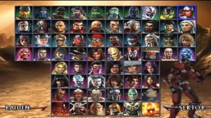 Mortal Kombat Armageddon:все персонажи+вторые костюмы