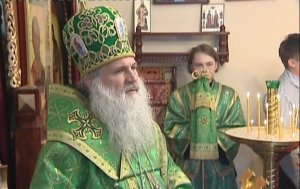 Служба с архиепископом Викентием. Литургия-2010г.