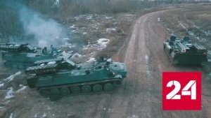 Российские военные теснят украинских боевиков на линии соприкосновения СВО - Россия 24