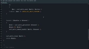 Уроки cURL. Многопоточность. multicurl.