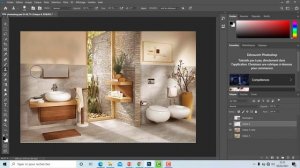 Retouche d'espace Adobe Photoshop